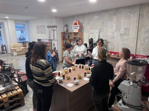 Практичне заняття для 2-ї групи бариста: базові смаки кави та Brew Ratio