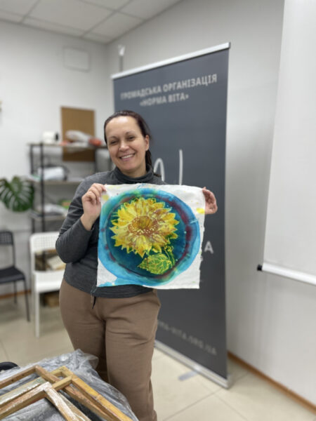 Майстер-клас : мистецтво гарячого батика
